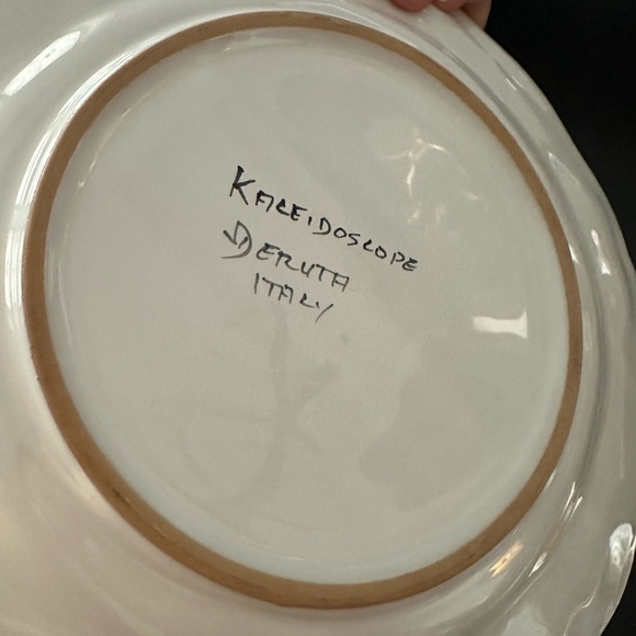 DERUTA KALEIDOSCOPE DINNER PLATE - Lot Of 6 - Picture 9 of 12